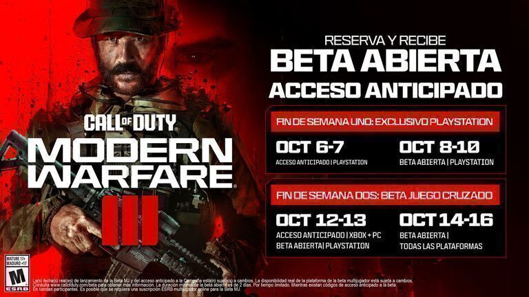 Gigs And Geeks Todo Lo Que Tienes Que Saber De La Beta De Call Of Duty Modern Warfare Iii